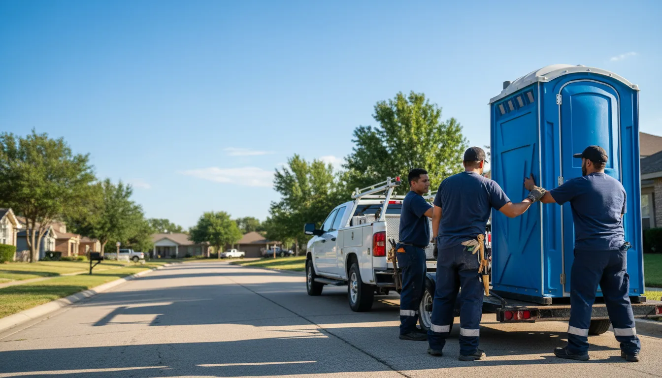 Portable Toilet Rental in Mullin, TX near me